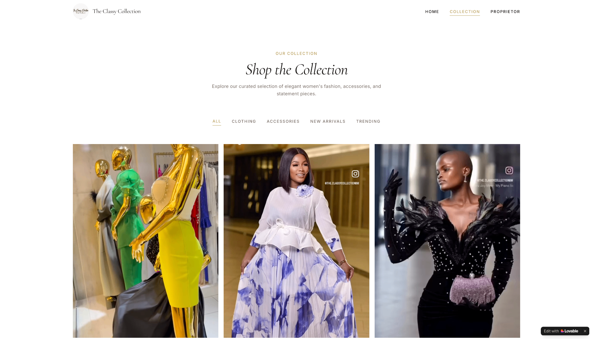 The Classy Collection